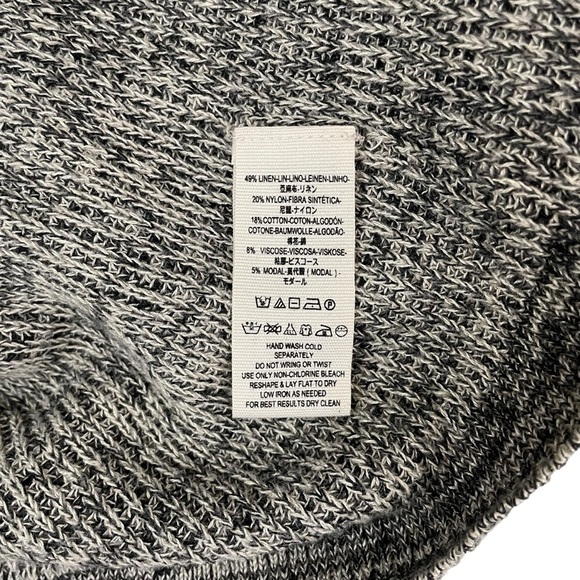 Free People Alana Off Shoulder Knit Gray Sweater - Picture 11 of 14